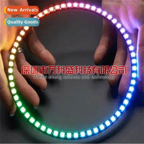WS2812-60 b full color driver LED color light Ring Wall Cloc
