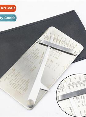 Stainless Steel Pipe Inspecti Ruler Weld Gauge Pipe Mine Wel