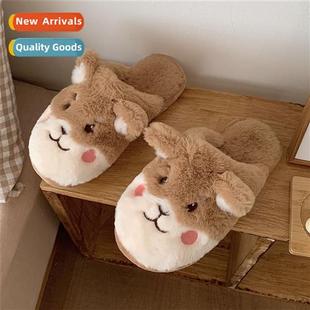 Female winter st cute cute girl heart warm plush shoes Korea