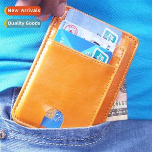 Anti-ft swipe card case wh shielding cloth portable bank ID