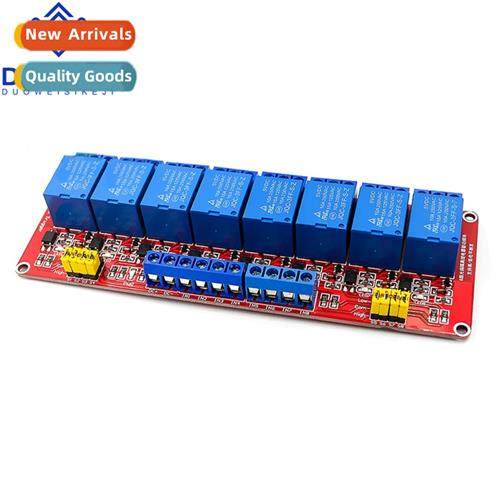 8-way relay module wh optocoupler isolati Relay high and low