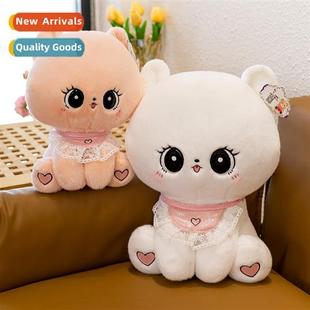 sleeping cat bib love pillow bed girls doll cute Cute