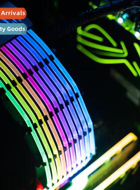 DY-1 ARGB ne color cable 24Pin chassis power  extensi glowin