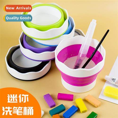 Brush Wash BucketCollapsible Retractable BucketChildrens Por