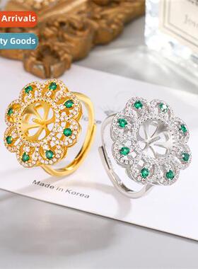 Jewelry Setting Zircia Mens  Womens Ring Empty Bracket Finge