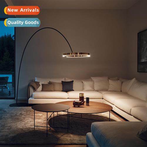 Italian light luxury minimalist fishing lamp living room bed