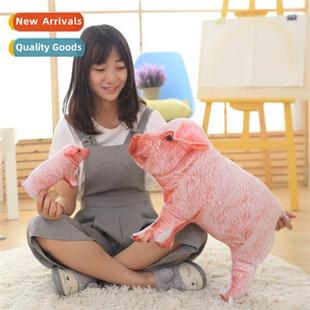 3D printed realistic piggy plush toy doll pillow