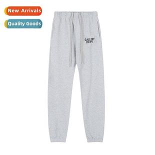 graffi casual pants GALLERY womens splattered men coupl ink