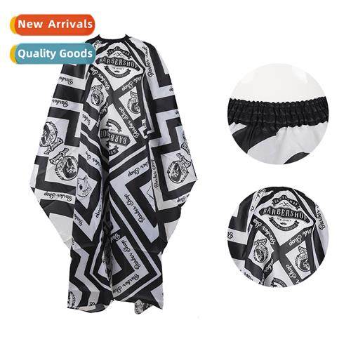 Black Haircutting Hairdressing Bibs Oil Baked N-stick Hair A