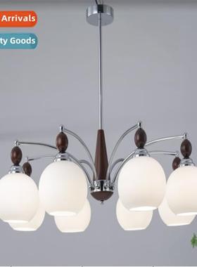 French living room chelier American vintage walnut persimm d