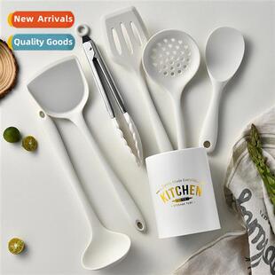 Silice Kchen Utensils 7 Pieces Set N-Stick Kchen Spatula Spo