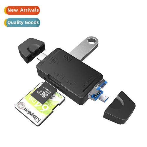 6-in-1 Multi-Functi Type-C Card Reader Computer Mobile Phe M