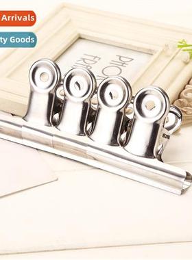 Round head ticket clip stainless steel small clip. Round hea