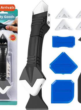 3 in 1 silice curing caulking tool stainless steel head seal