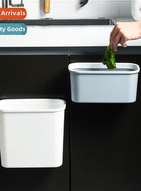 Kchen lidless hanging garbage can household living room kche
