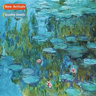 Cross Stch New DIY Lotus Leaf Pd Full Stch Simple Hmade Thre