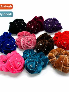 s new headdress super flash diamds fabric  b fashi velvet  r