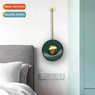 Modern Bedroom Earrings Round Lamps Designer Living Room Bac