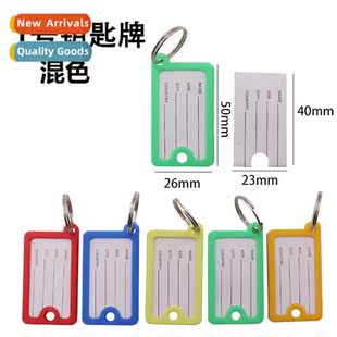 colorful key tag New number plastic classificati plate ABS