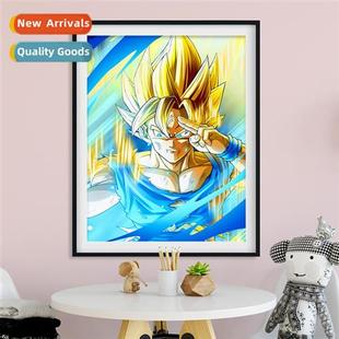 anime carto ball painting hmade drag new seven Diamd series