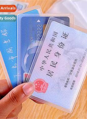 PVC Transparent ID Card Holder ID Card Holder Bank Bus Card
