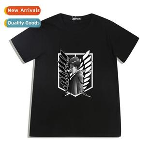 Attack Print Summer Shirt New 2021 Tan