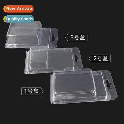PET material transparent stackable blister box 1-3 size frt