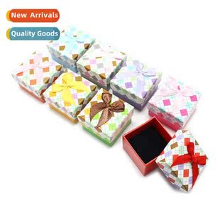 box earrings ring gift bow Jewelry