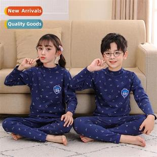 and winter underwear new set cott fall velvet Childrens Shu