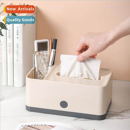 Creative automatic spring tissue box household living room r