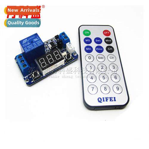 Infrared Remote Ctrol Full Functi LED Digal Display Delay Mo
