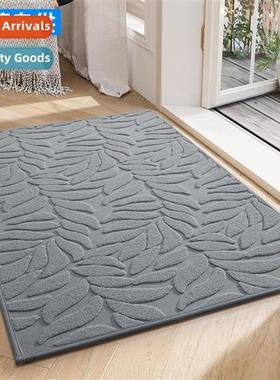 Extravagant entrance floor cushi stepping mat dust scraping