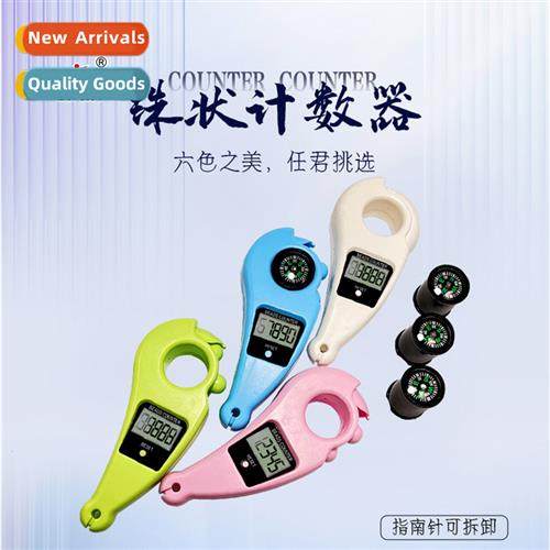 New style rotary bead counter Ring counter Compass manual po