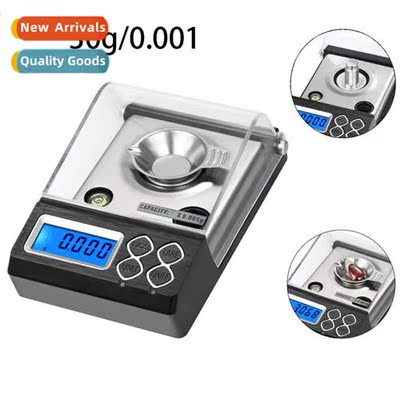 Electric Carat Scale 30/0.001g Laboratory Lipstick Gunpowder