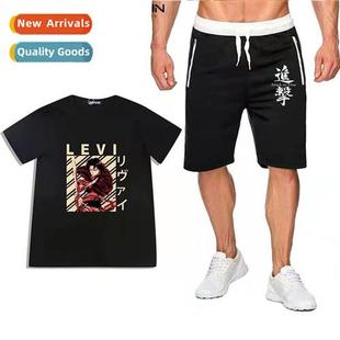 Cott Printed Short Sleeve Sho Attack Casual Tan