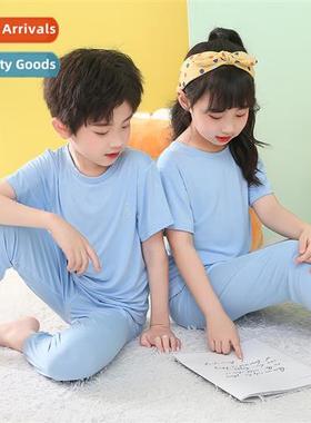 Childrens homewear su summer thin secti  small and medium-si