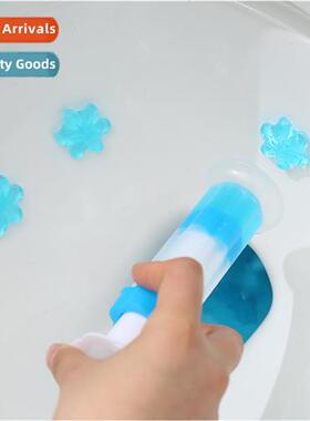 Toilet Bowl  Flower Bathroom Fresh Cleaner Toilet Fresh Bean