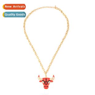 Hundreds  simple necklace retro fashi temperament red cow he