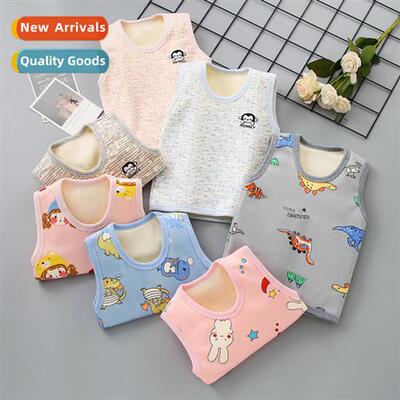 2022 childrens padded undershirt boys thickened rmal underwe