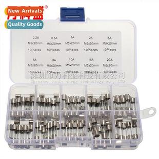 20A types Fuse each 10pcs 0.2A Boxed Glass 5x20mm