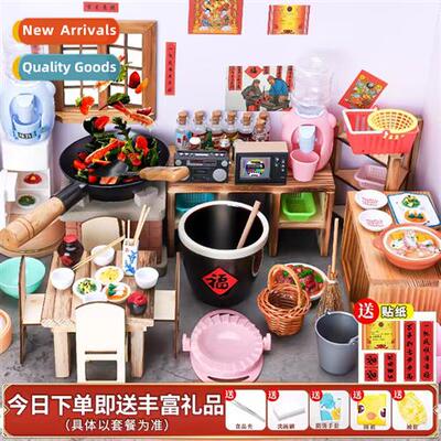 chef girls toys mini real cooking mini kchen can cook fried