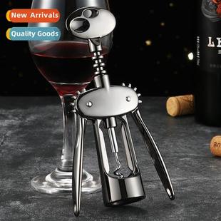 corkscrew wine zinc alloy opener Gun bottle black