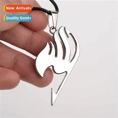 Anime peripheral metal pendant Goblins Tail uni logo necklac