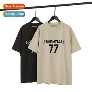 ESSENTIALS flocked digal FOG short line sleeved compound