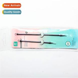 pack two acne needles remove Stainless steel