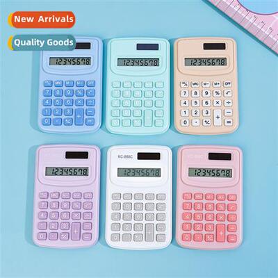 Mini small calculator student exam special cute high color a