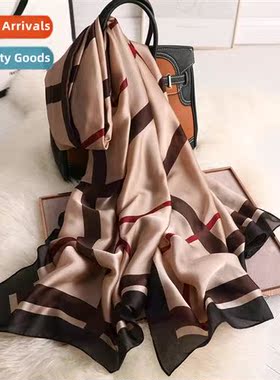Spring and Autumn new fashi atmosphere striped scarf female