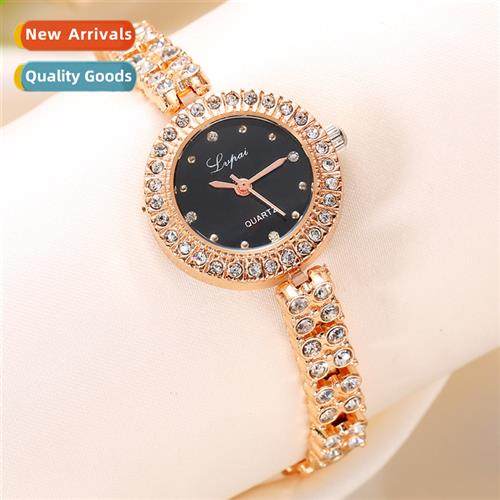 Niche lvpai br womens diamds bracelet watch small alloy quar