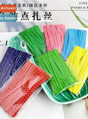 Baking Plastic Wrapping Colorful Ties Bread Packaging Bag Se
