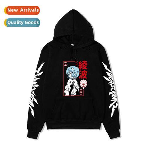 Evangeli Evangeli printed Harajuku loose hoodie hooded sweat